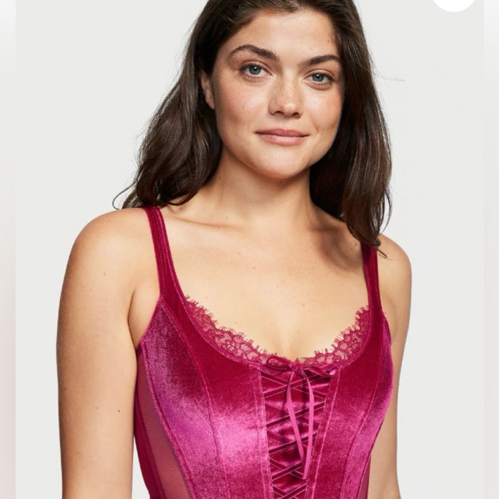 Victorias Secret Dream Angels Velvet Corset small